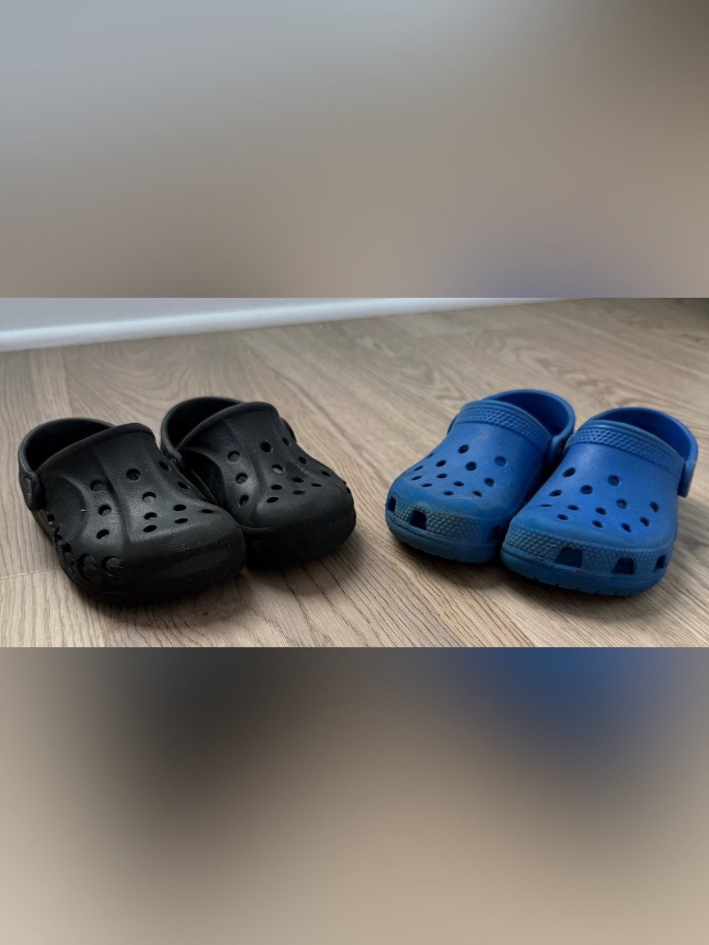 CROCS Toddler Size 9 - 2 Pairs